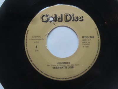 Vesa-Matti Loiri: Huilumies 7" single 1980