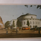 Helsinki, Ruotsalainen teatteri, bussit, väripk, p. 1944 k-k - pikkukuva 1