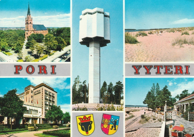KIRKKOKORTTI - PORI - KESKIPORIN KIRKKO - 1/1