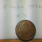 Botswana 5 thebe 1976, km#4 - pikkukuva 2