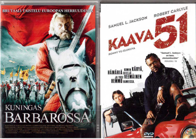 2 KPL DVD ELOKUVIA