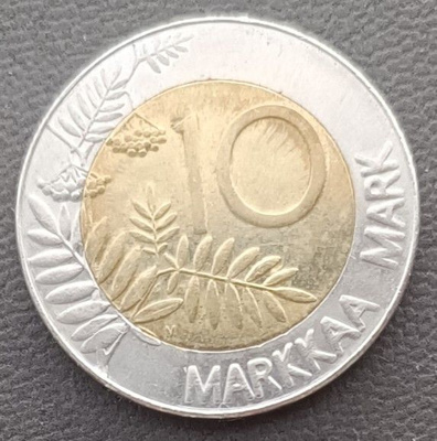 10 markkaa 1996