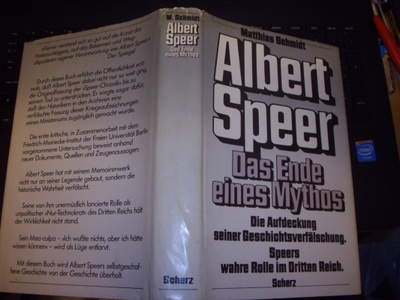 Albert Speer : Das Ende eines Mythos ( 1 p. 1982 )
