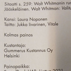 Johanna Pohjola - Isä pullossa (pokkari) - pikkukuva 2
