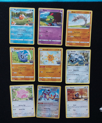 Pokemon kortit 9kpl (#46 Pokemon Go)