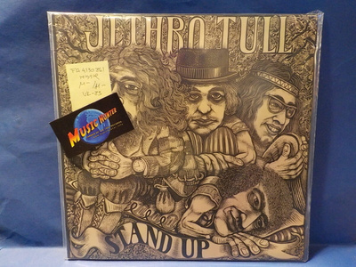 JETHRO TULL - STAND UP M-/M- UK 1983 REISSUE LP
