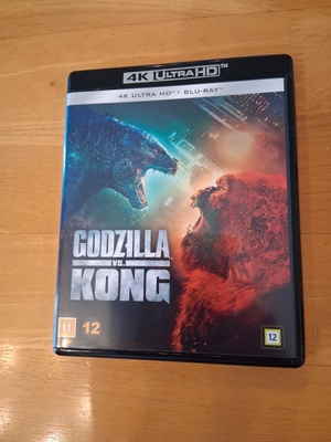 GODZILLA VS KONG 4K UHD + BLU-RAY