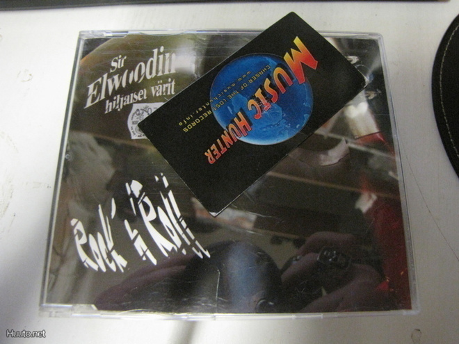 SIR ELWOODIN HILJAISET VÄRIT-ROCK N ROLL CD SINGLE PROMO