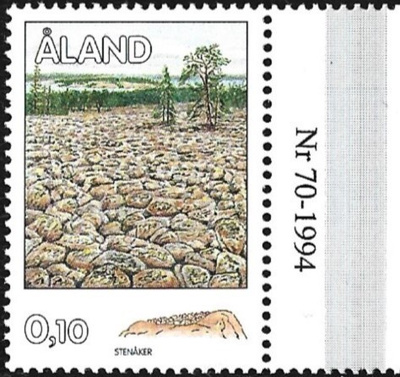 ÅL 1994 Yleismerkit 0,10 mk välilöpari numero ** LaPe 079