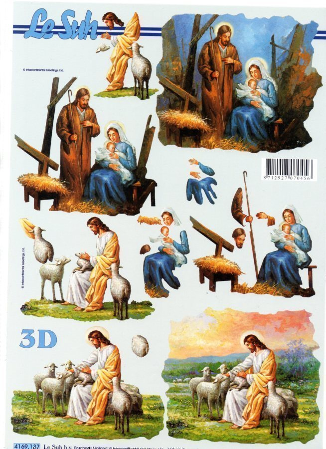 3D "MARIA, JOSEF JA JOULUNLAPSI" /Le Suh