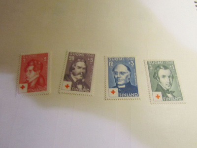 1948 punainen risti sarja , postituore