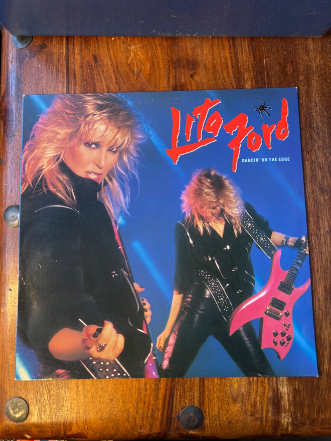 Lita Ford - Dancin’ On The Edge lp