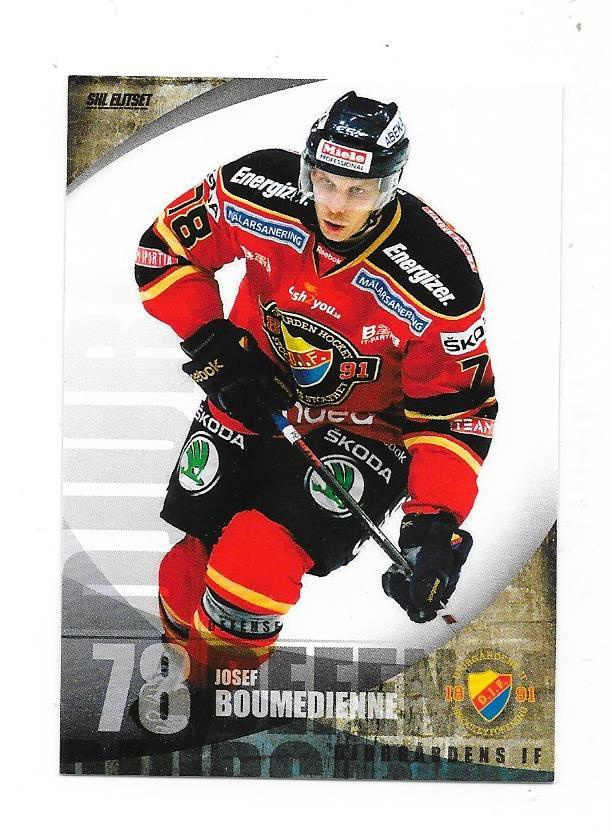 2011-12 SHL Elitset #180 Josef Boumedienne DIF, ex Kärpät
