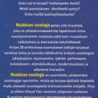 Elina Saksala (toim.): Muutoksen sosiologia - pikkukuva 3