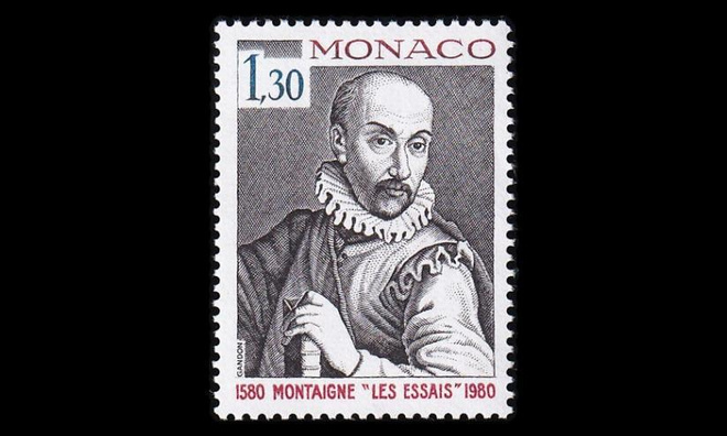 Monaco 1424 ** Filosofi Michel de Montaigne (1980)