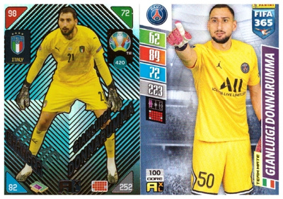 2 x Jalkapallo Mv GIANLUIGI DONNARUMMA Italia/Paris-Saint...