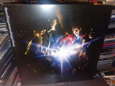 2LP Rolling Stones  : A Bigger Bang  ( SIS POSTIKULU )