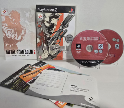 Metal Gear Solid 2: Sons Of Liberty (PS2) (CIB)