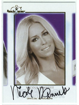 BW 2018 Hot for Teacher Yearbook Autograph Nicole Bennett