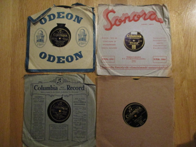 savikiekko Kotimaisia savikiekkoja 16 kpl 10" 78rpm suomi