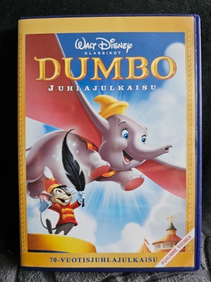 Dumbo (DVD) 4. Walt Disney klassikko