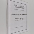 Derek Harris ym. : Consolidated Bulletin Index : Historic... - pikkukuva 1