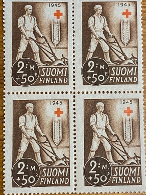 PR 1945 2MK+50PEN NELIÖ**