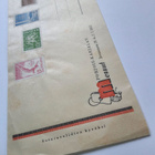 Postilähetyskuori 1952 Suomi, XV Olympia-merkki sarjalla - pikkukuva 2