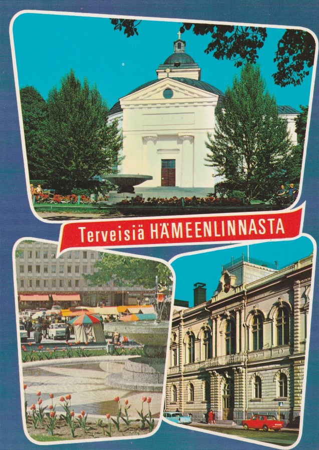 KIRKKOKORTTI - HÄMEENLINNAN KIRKKO - 11/1