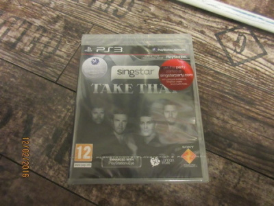 PS3 Singstar Take That NIB *UUSI*