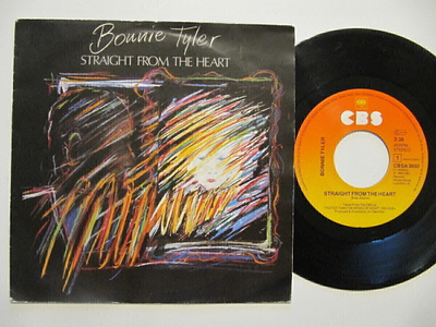 Bonnie Tyler Straight From The Heart 7" sinkku