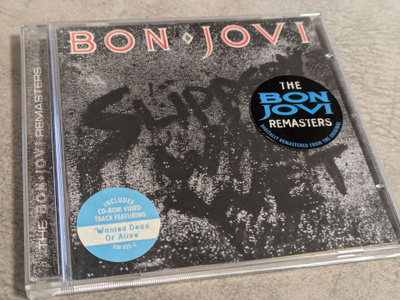 Bon Jovi - Slippery When Wet (CD) EX+!! Remastered + video!