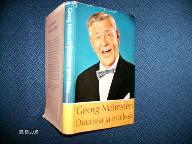 Georg Malmsten: Duurissa ja mollissa (1 p. 1964) Sis.pk:t