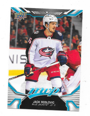 2022-23 UD MVP #212 Jack Roslovic , Columbus Blue Jackets