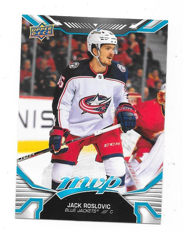 2022-23 UD MVP #212 Jack Roslovic , Columbus Blue Jackets