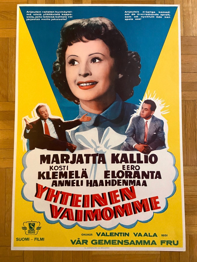 Vanha elokuvajuliste: Yhteinen vaimomme