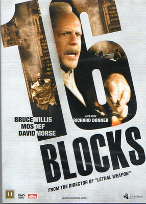 16 Blocks (59 366) UUSI -FI- nordic, DVD bruce willis 2006