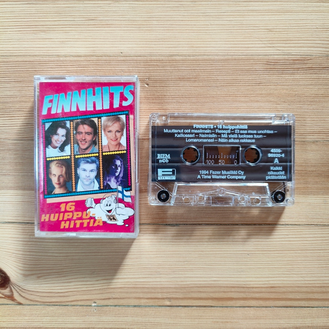 Finnhits - 16 Huippuhittiä (mm. Vicky Rosti) c-kasetti