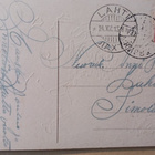 Lapset kantavat joulukuusta,  havuja, käpyjä, p. 1913 - pikkukuva 2