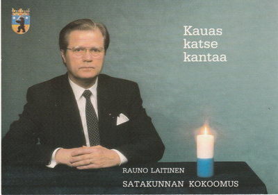 Postikortti, VAALIMAINOS, SATAKUNNAN VAAKUNA