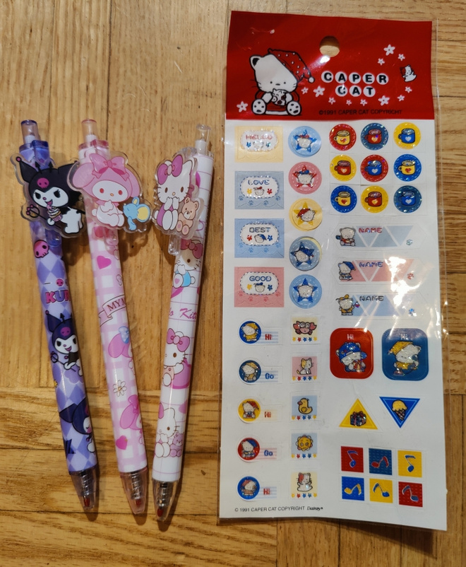 Japanilaisia toimistotarvikkeita