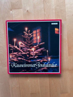 Kauneimmat joululaulut vinyylilevydoxi ( 6 levyä )