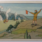 Salovaara, partioaiheinen postikortti kulk. 1921 - pikkukuva 1