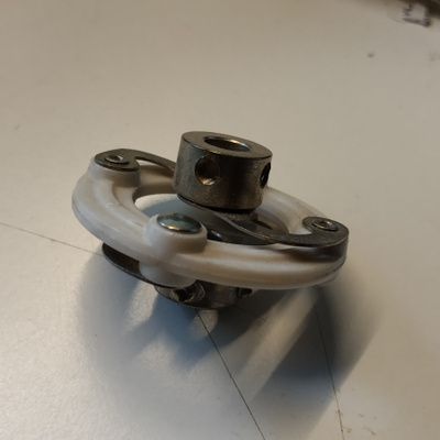 Jousto jatkokappale 6mm akselille