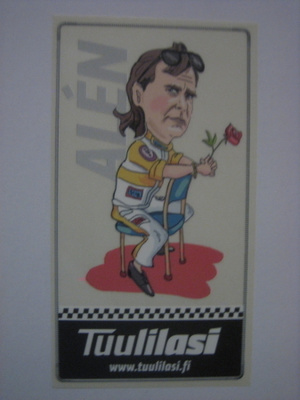 ALEN MARKKU - Tuulilasi tarra 1