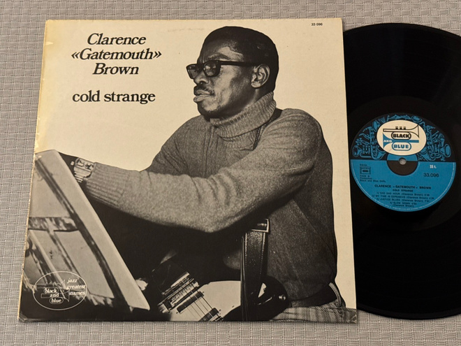 Clarence "Gatemouth" Brown – Cold Strange (RARE LP)