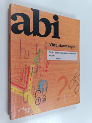 Antti Kohi : Abi yhteiskuntaoppi
