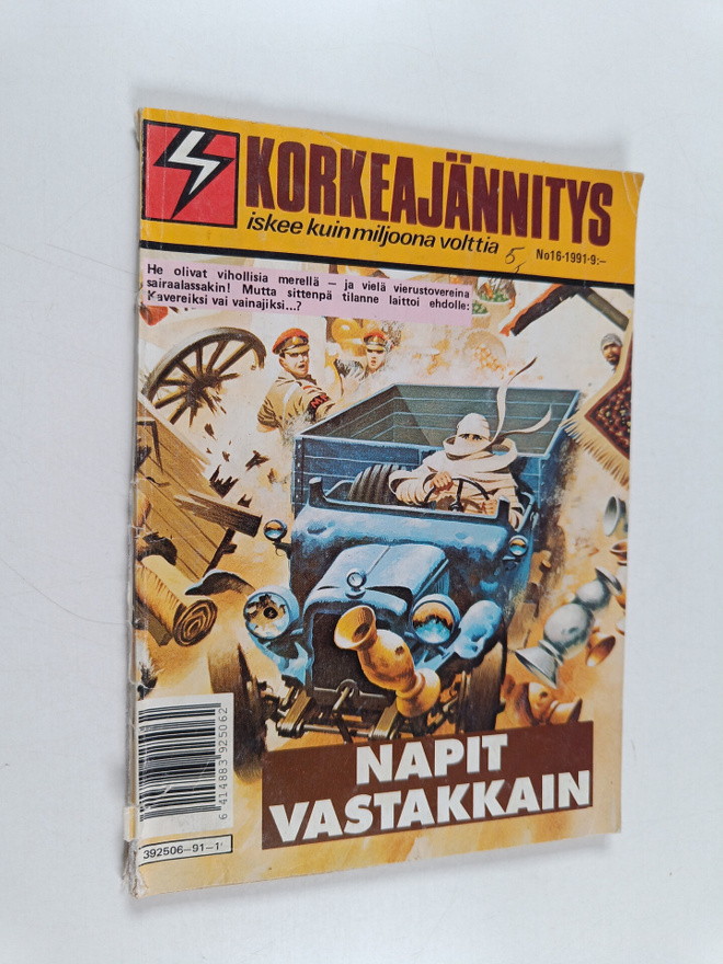 Korkeajännitys 16/1991 : Napit vastakkain