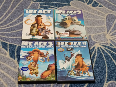 Ice Age 1-4 DVD
