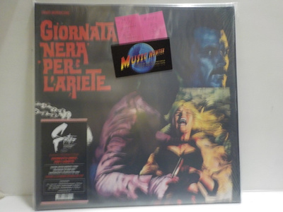 ENNIO MORRICONE - GIORNATA NERA... OST M/M LP + MOVIE POSTER